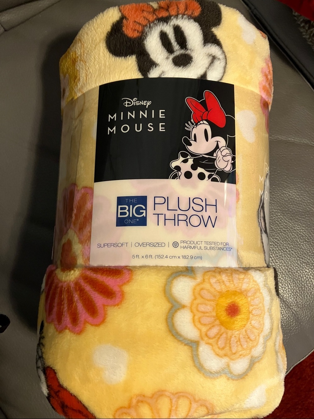 🌸Disney Minnie Mouse Plush Throw Blanket